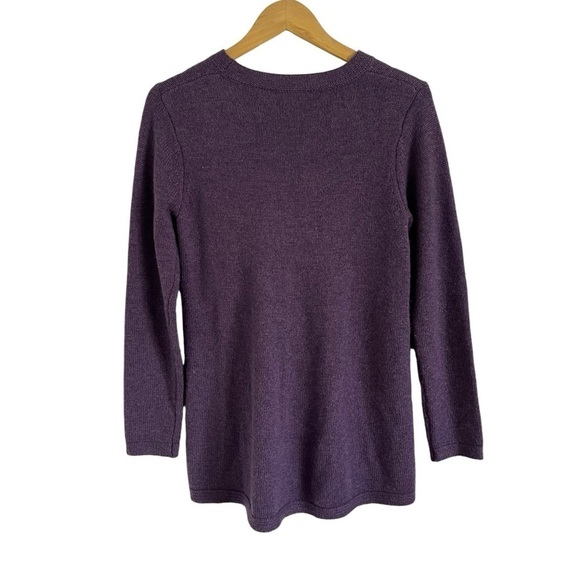 SOFT SURROUNDINGS Sydney Knit Wool Blend Sweater - Picture 3 of 8